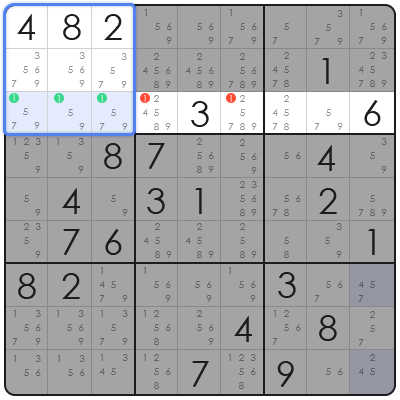 sudoku 3x3 solution